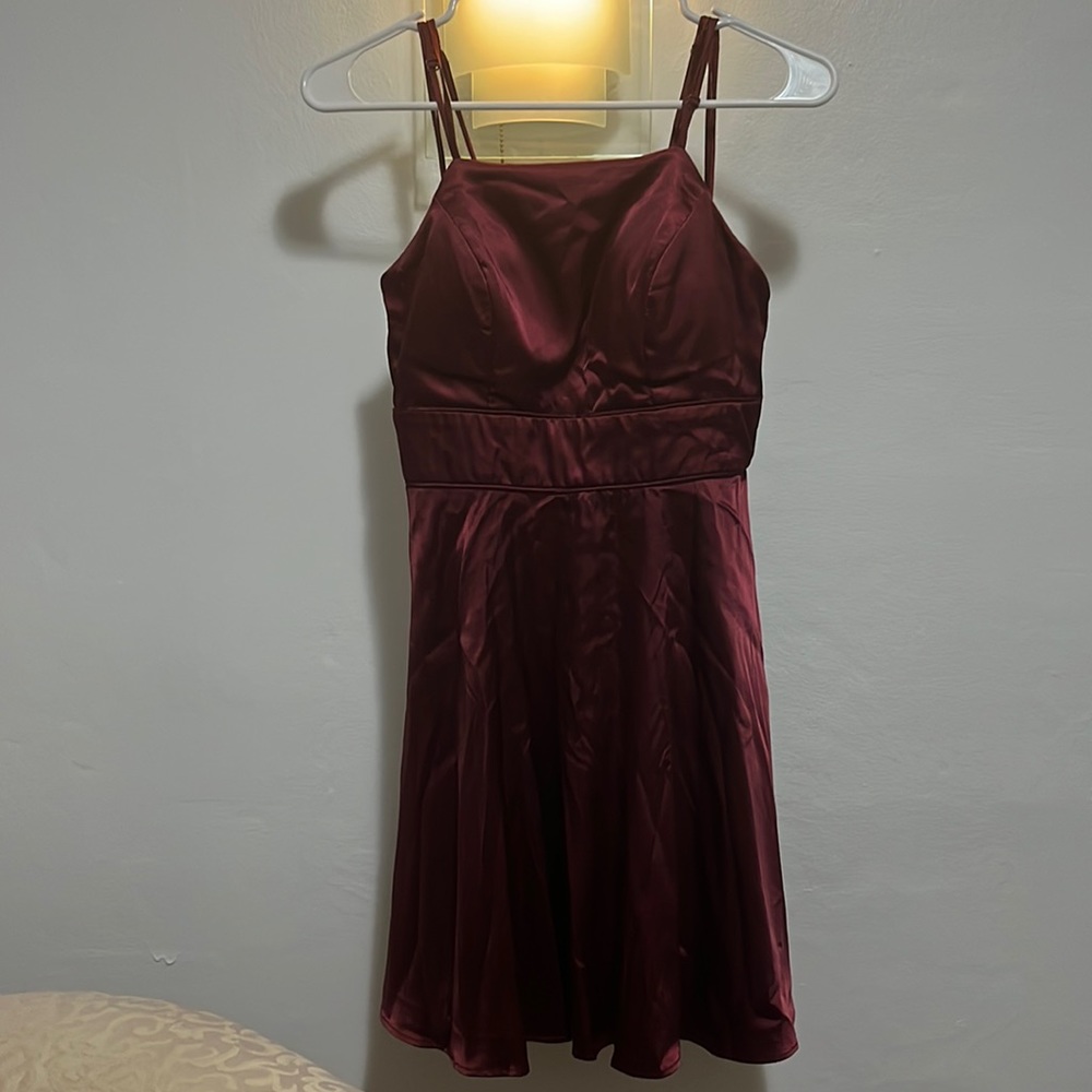 Womans Red dress